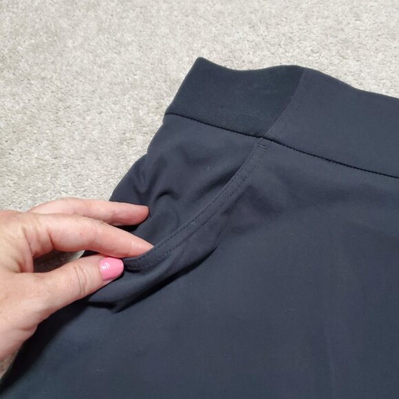 COLUMBIA All Seasons Skort Shorts Skirt Hiking Stretch Black Women's Medium - Picture 2 of 12